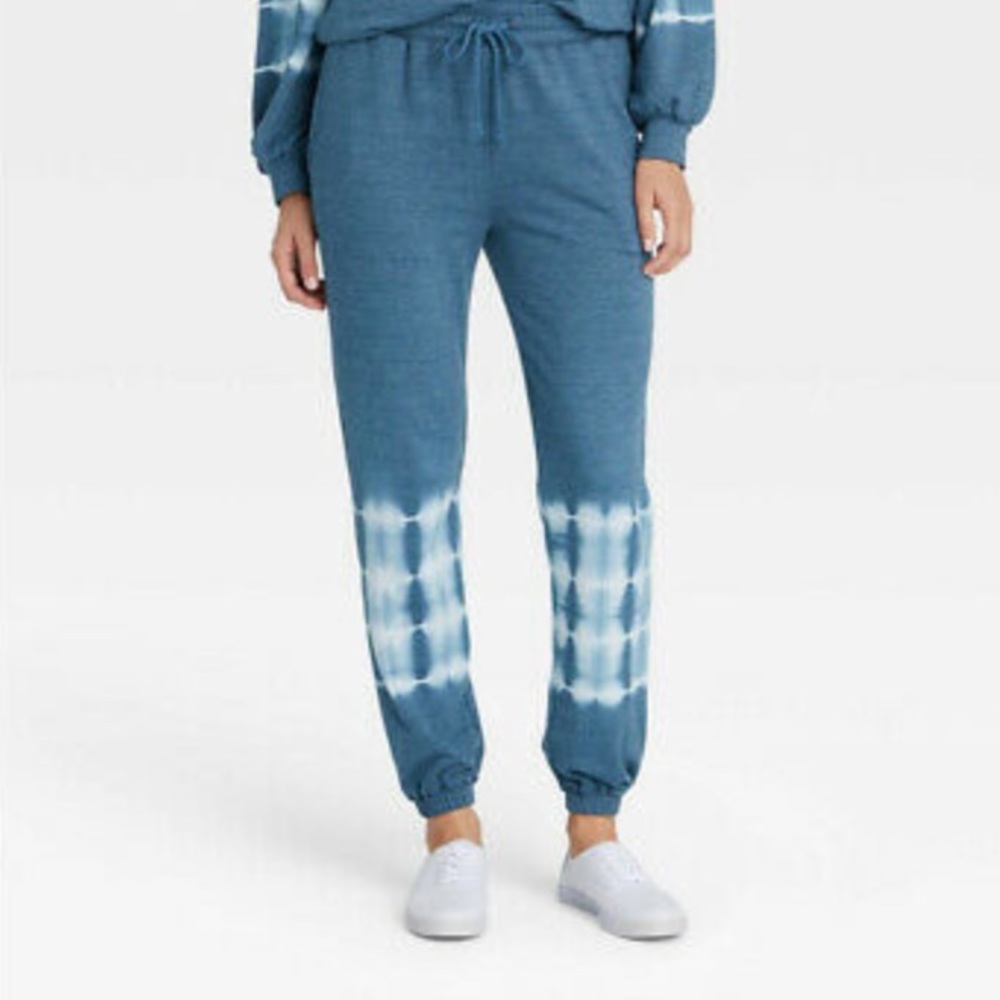 Tie-Dye Joggers - Knox Rose Navy